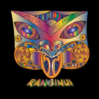 Mens Ranginui Ahi Hoody Design