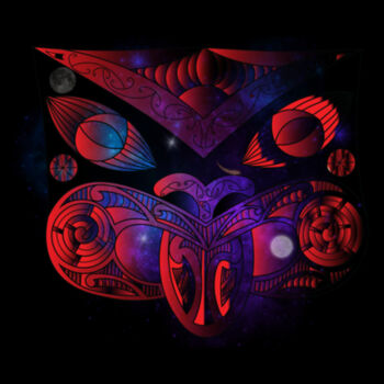 Womens Ranginui te pō Tshirt Design