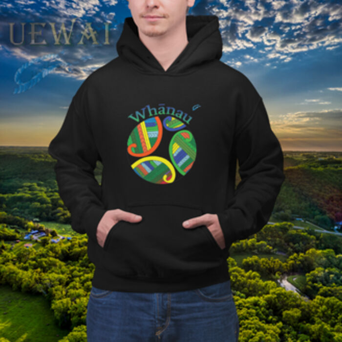 Mens Whānau Hoodie Thumbnail
