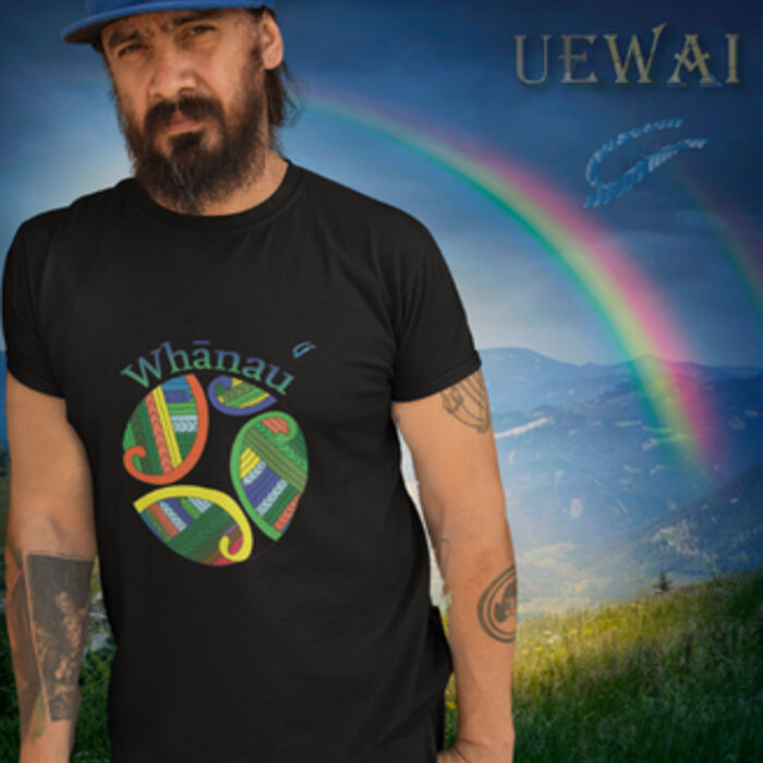 Mens Whānau T shirt  Thumbnail