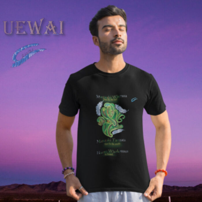 Mens Manaaki T shirt Thumbnail