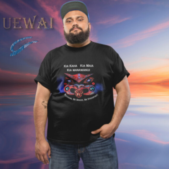 Men's Kia Kaha Tū T-shirt   Thumbnail