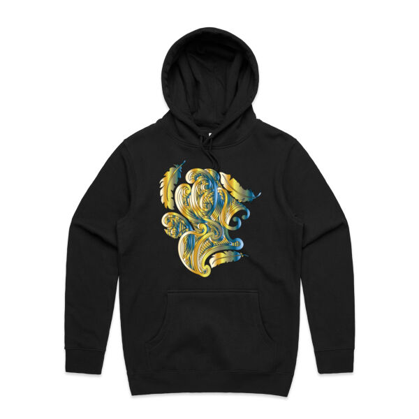 Mens Papakāinga toru Maori Hoody Thumbnail